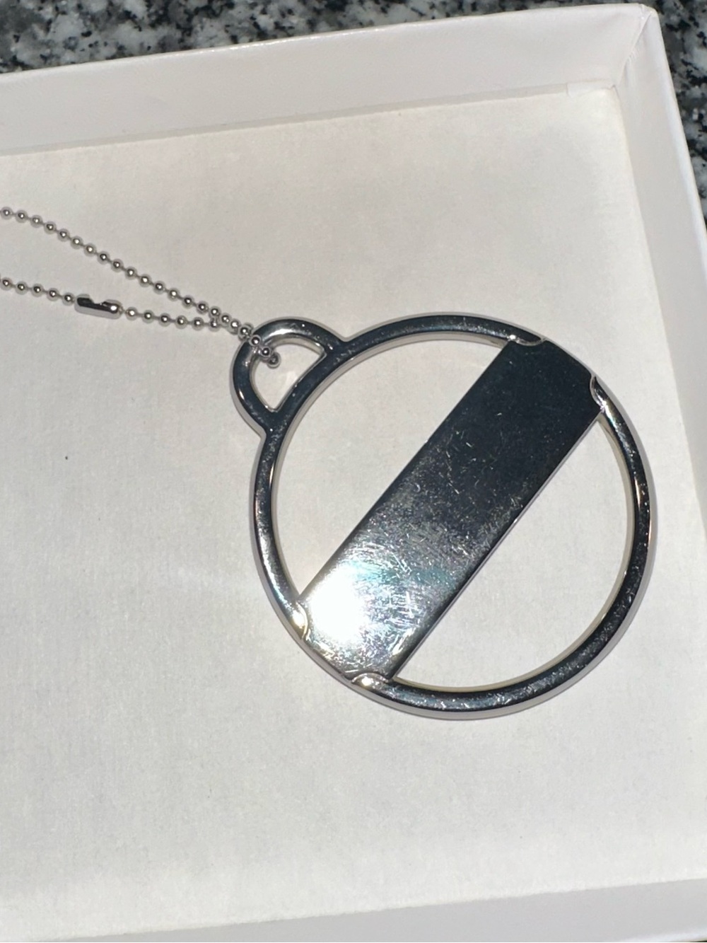 Y2K Coach Est. 1941 Silver Round Metal Medallion Bag Charm- Espresso Colored - Picture 3 of 4